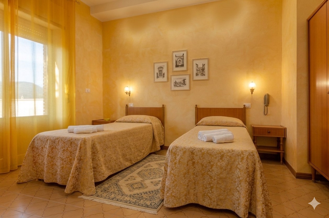 Camera Doppia 2 Letti Singoli Hotel Holiday